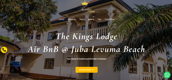 The King's Lodge-Wordpress