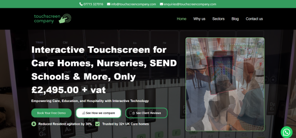 Touchscreen Company - WordPress